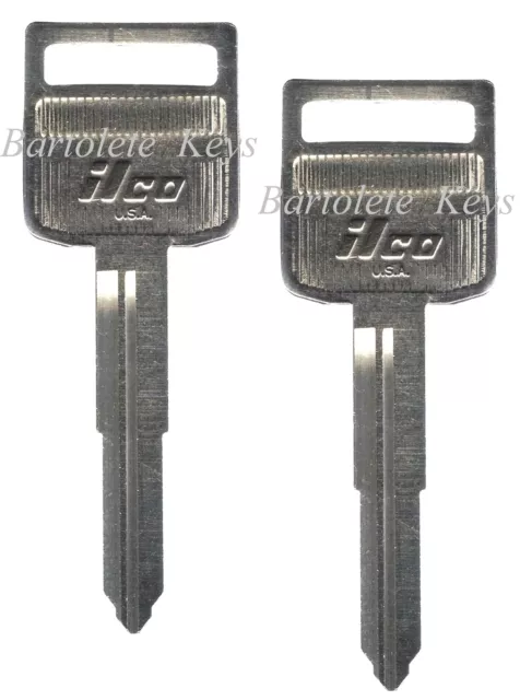 2 Replacement Key Blanks Fit 2000 2001 2002 2003 Suzuki GZ250 GZ 250 SV Hayabusa