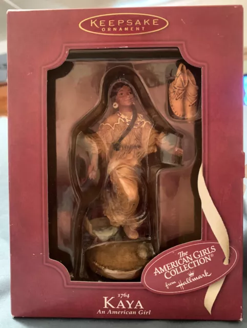 Hallmark Keepsake Ornaments American Girl, 1764 Kaya Christmas Ornament