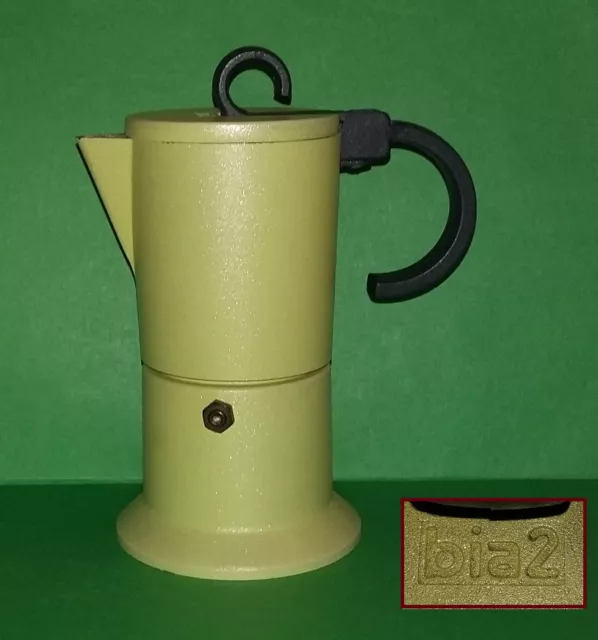 CAFFETTIERA BIALETTI MODELLO BIA2 . da 2 tazze in alluminio . Coffee maker  Moka EUR 30,00 - PicClick FR