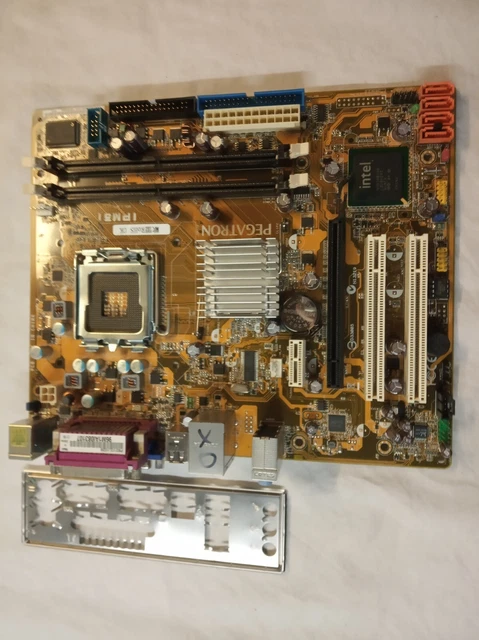 Carte Mère Pegatron IPMEL-AE Micro ATX - Socket LGA 775, DDR3 - Occasion Bon état Général