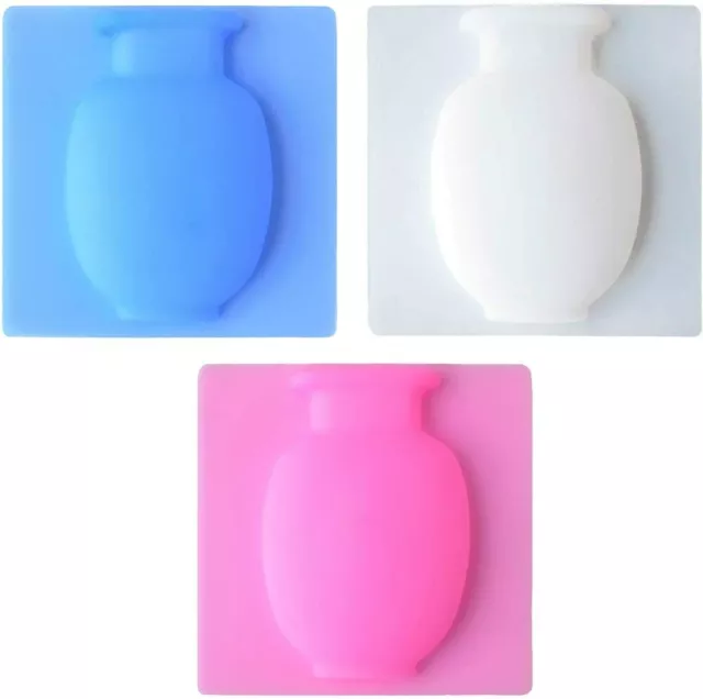 Stampo In Silicone Per Vasi 3D A Forma Di Fiore - Set Di 2 - Fai Da Te Con Resina - Foto 12