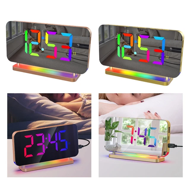 Réveil pour – Réveil de Chevet avec lumières LED | Table de Chevet de Football, Bureau, Petit numérique, électronique pour décoration de la Maison Réveil pour – Réveil de Chevet avec lumières LED | Table de Chevet de Football, Bureau, Petit numérique, électronique pour décoration de la Maison