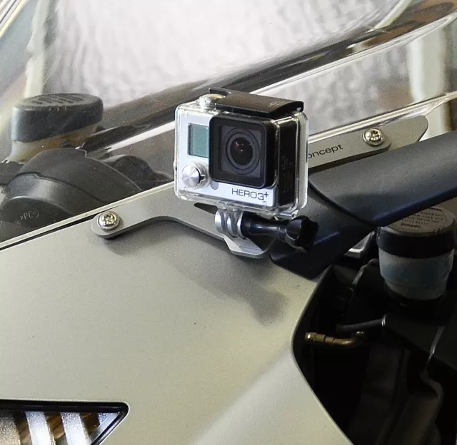 GoPro-Halter für BMW K1200S / K1300S - Kamerahalter, Actioncam-Halter, CamRack 2