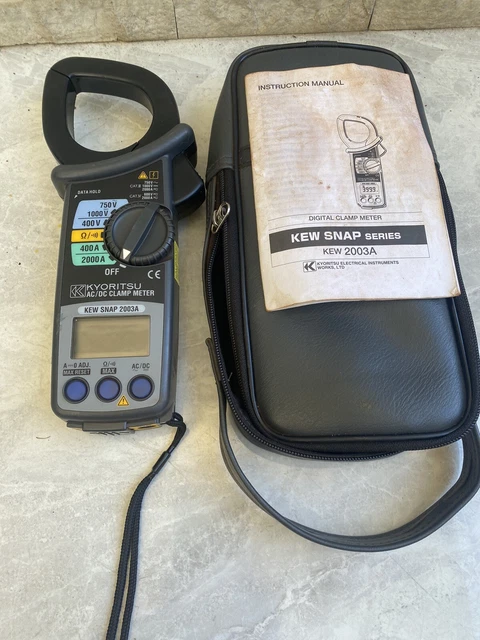 Kyoritsu KEW SNAP 2003A AC/DC Clamp Meter