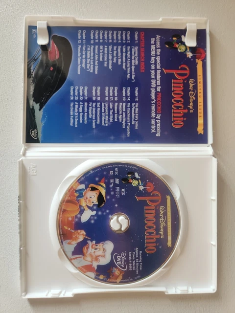 Pinocchio (DVD, 1999, Limited Issue) 3
