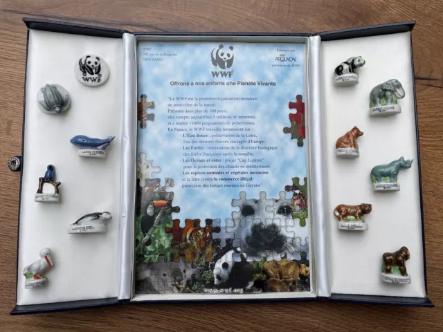 collection de fèves WWF Sauvons Les Animaux