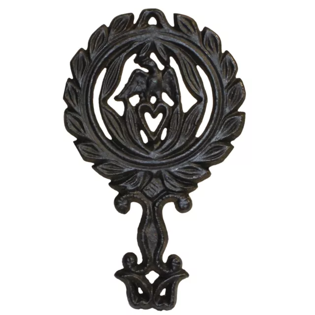 Trivet Cast Iron Eagle Mini 3 Footed Trivet