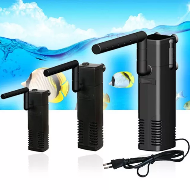 Sponge Mini Fish Tank Filter Air Pump Aquarium Filter Oxygen Internal Pump