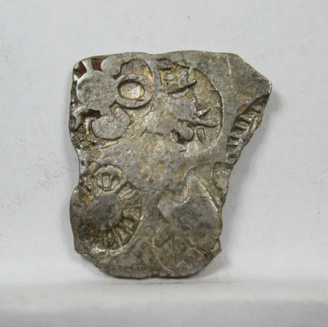 322-185 BC Ancient India Mauryan Empire Cut Silver Coin