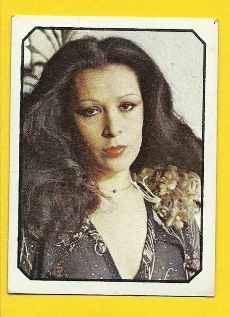 Massiel Vintage 1976 TV Film Movie Star Card from Spain