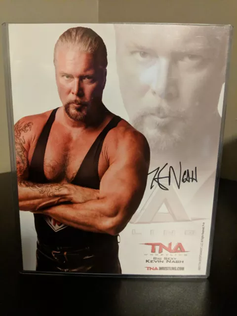 Kevin Nash Signed TMNT 2 Super Shredder 8x10 Photo JSA COA WWE WWF Diesel  NWO