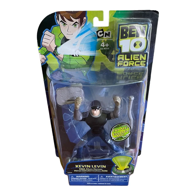 Kevin Figure BEN 10 ALIEN Force Action Figure 'Kevin Levin: DNA Alien Heroes ...