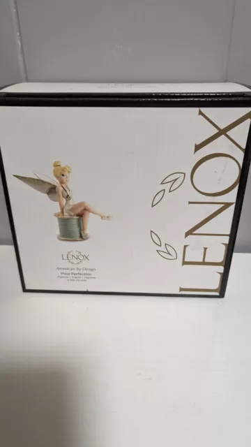 Disney Lenox Pixie Perfection Tinker Bell Figurine Walt Disney Showcase NEW