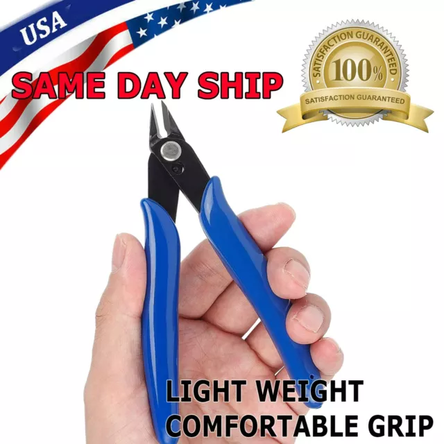 Electrical Cutting Plier Jewelry Wire Cable Cutter Side Snips Flush Pliers Tool