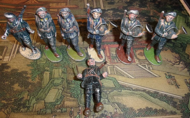 Lot De 11 Soldats Du Désert Quiralu - Occasion