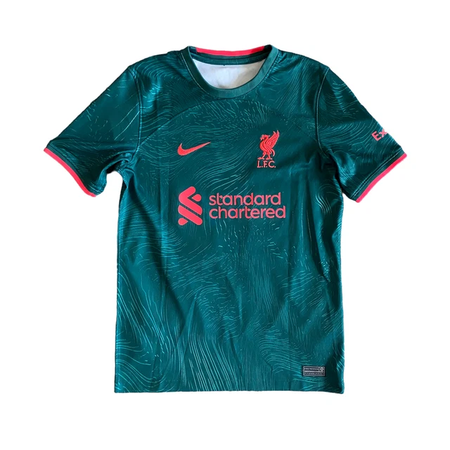 Maglietta da calcio bambino Liverpool (taglia 12-13y) Nike terza camicia - Darwin - nuova