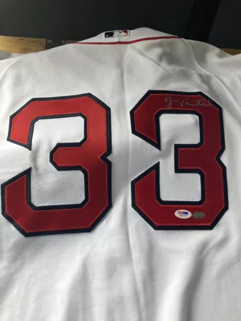 Majestic Boston Red Sox Signed Authentic MLB Jersey