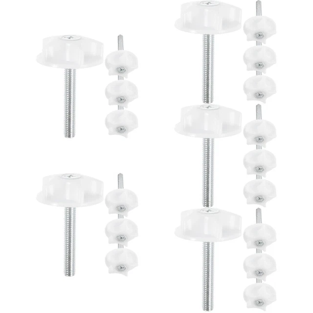 20 Pcs Accessorio Letto Bulloni Di Fissaggio Viti Per Mobili Piastra Inferiore