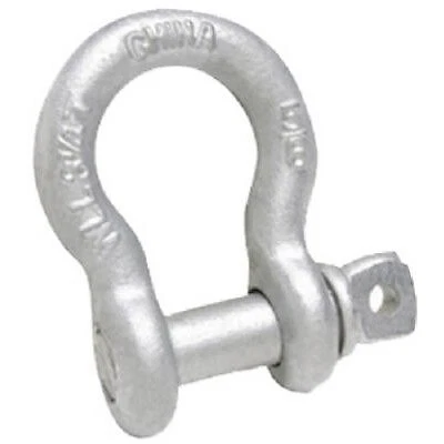 Catena di ancoraggio perno a vite zincato, 0,5 pollici -T9640835