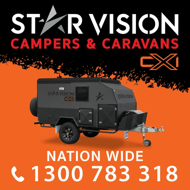 STAR VISION CX1 Pop-Top Hybrid Off Road Camper Trailer Caravan