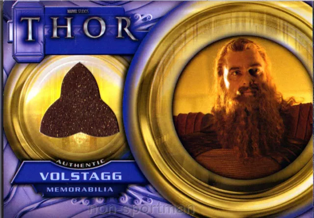 Thor The Movie Costume Card F10 Volstagg