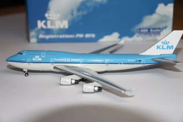 Phoenix 1/400 B747-400 PH-BFK KLM Royal Dutch Airlines Powered By Biofuel 2