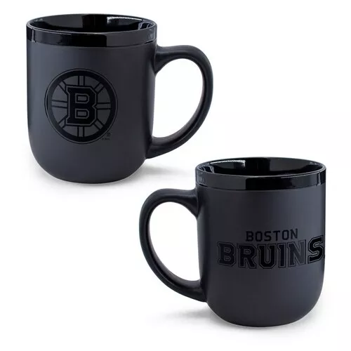 Boston Bruins Black Ceramic Mug 17oz