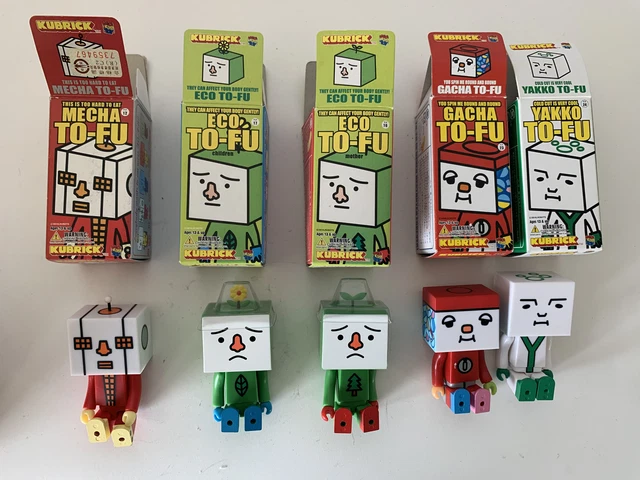 TO-FU OYAKO FIGURE Kubrick 5pc Medicom Toy tofu Devilrobots $29.00
