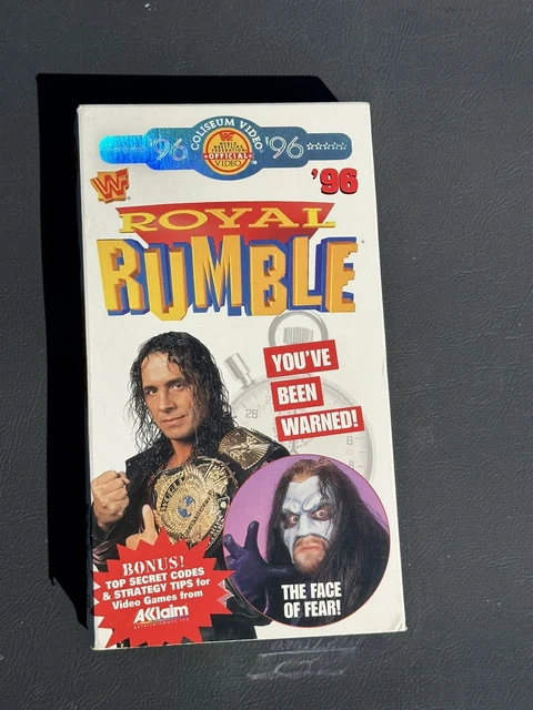 WWF ROYAL RUMBLE 1996 VHS Coliseum Video WWE £42.75 - PicClick UK