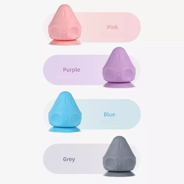 Silicon Massage Cone Solid Adsorption Ball Back Scapula Foot Yoga Household Tool