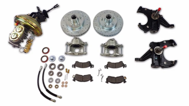 thumbnail image 2 of 1960-66 Chevy C10 Front Brake Line Kit – Stainless Steel For Disc Conversion – The Stop Shop 2 of 6