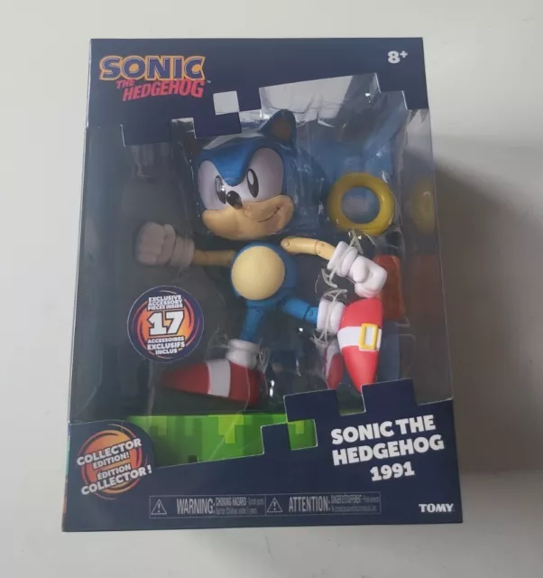 Bonecos Tomy Sonic The Hedgehog - Classic And Modern Tails With Comic Book  T22069