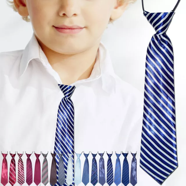 CRAVATTA BAMBINO blu mod.3 cravattino 2/8 anni ENTRA TANTI COLORI art. D0481