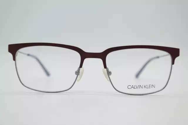Brille Calvin Klein CK18109 Bronze Silber Oval Brillengestell eyeglasses Neu