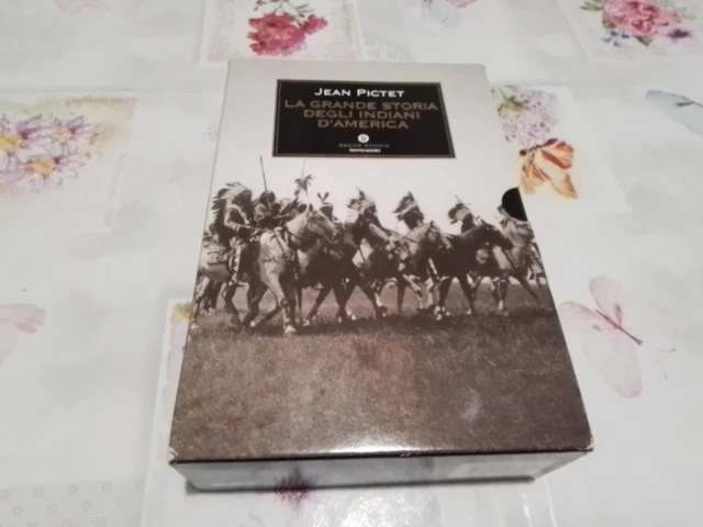 LA GRANDE STORIA DEGLI INDIANI D'AMERICA J. Pictet , Oscar Mondadori, RC4g26 LA GRANDE STORIA DEGLI INDIANI D'AMERICA J. Pictet , Oscar Mondadori, RC4g26
