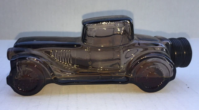 Vintage Avon Sterling Six Car bottle decanter w/ some Cologne After Shave