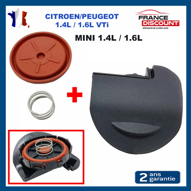 Membrane PCV Partsline Pour Culasse Renault/Nissan - Compatible Trafic, Vivaro, Movano, Clio, Master, Duster, Etc.