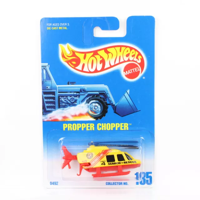 Hot Wheels 1997 - BLUE CARD COLLECTOR - PROPPER CHOPPER