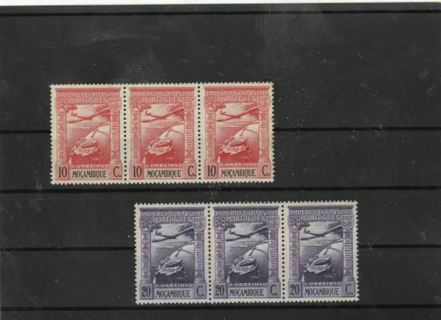 mozambique 1938 overprints stamps  Ref 9341
