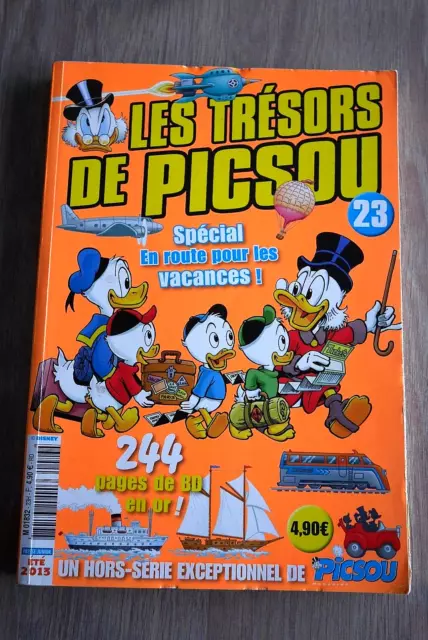 Les Tresors De Picsou  N° 23  -  Ete  2013  /  En  Route  Pour  Les  Vacances  !