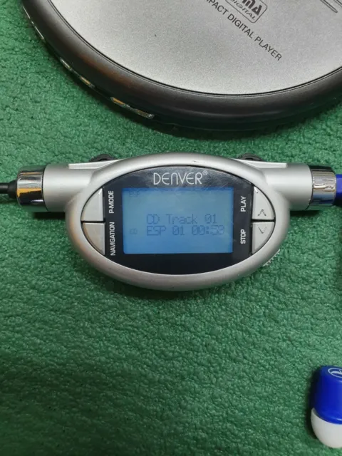 Denver DMP-368W Discman Tragbarer  CD-Player MP3 Anti-Shock 7