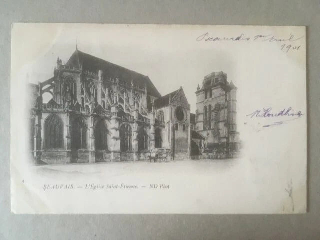 Cpa Beauvais (60) L'eglise Saint Etienne