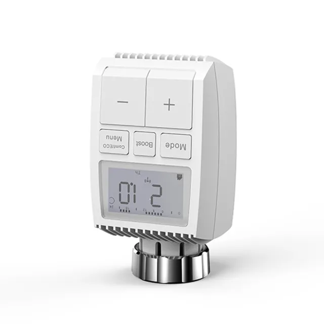 Thermostat radiateur programmable hebdomadaire avec contrôle parental et serrur