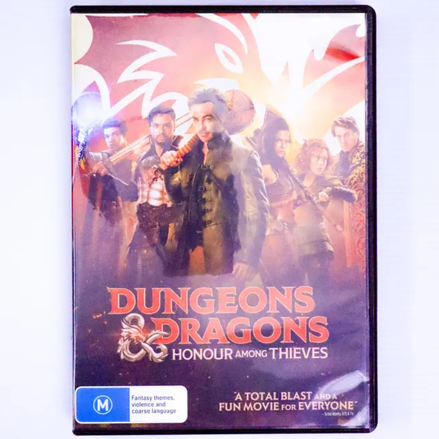 Dungeons & Dragons: Honor Among Thieves (DVD, 2023) Action Adventure Comedy Film
