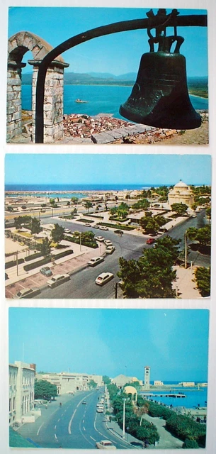 Lot Of 3 Vintage Unused Post Cards Greece ***** 3 Cartes Postales De La Grèce