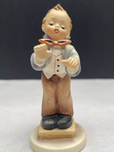 Goebel Hummel Figurine “Band Leader” #129 4/0 W.Germany TMK 6 1985 3 1/4” 1985