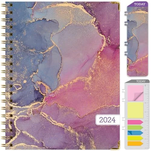 HARDCOVER 2024 PLANNER (November 2023 Through December 2024) LARGE 8.