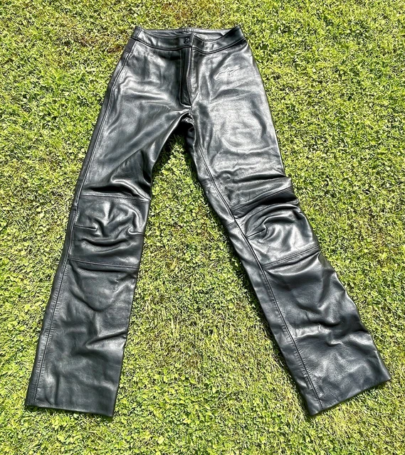 ALPINESTARS WOMEN'S LEATHER Stella Cat Motorbike Trousers Sz 40