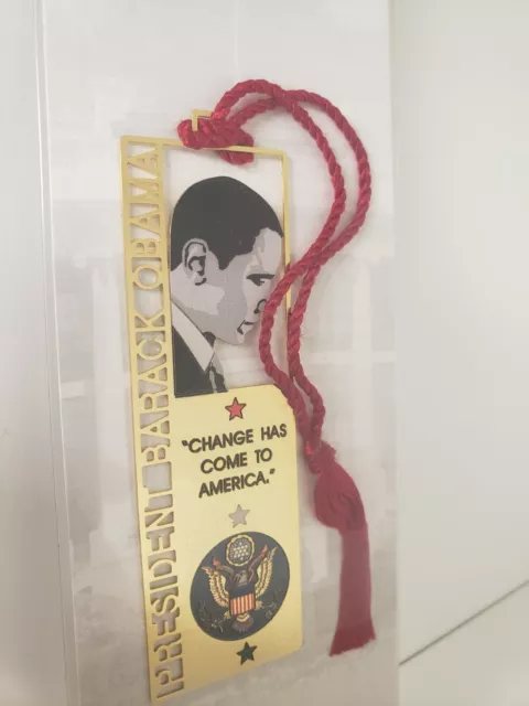 Presidential Inaugural Bookmark - President Barack Obama