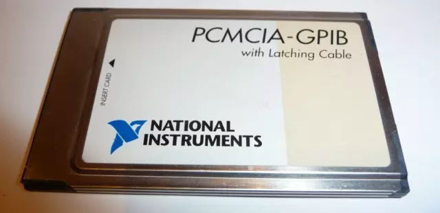 National Instruments PCMCIA-GPIB  186736c 01  Interface Karte ohne Kabel